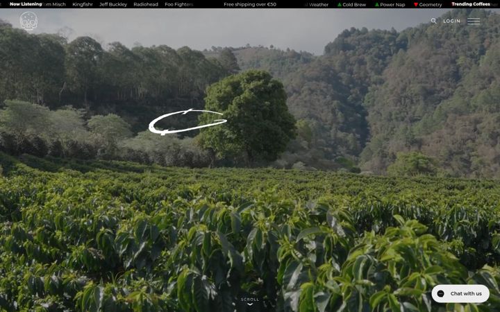 Screenshot of onyxcoffeelab.com