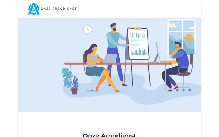 Screenshot of onzearbodienst.nl