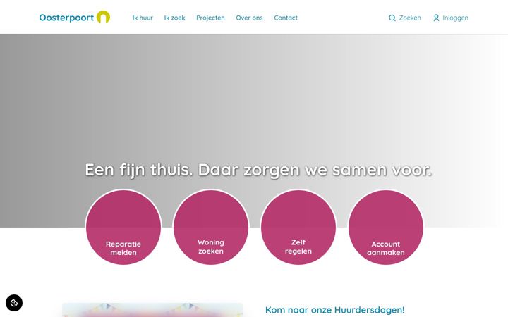 Zrzut ekranu oosterpoortwoon.nl
