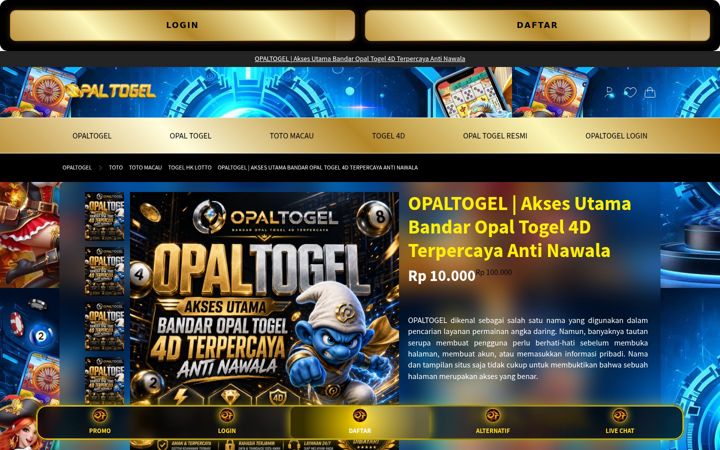 Screenshot of opalsyd01.com