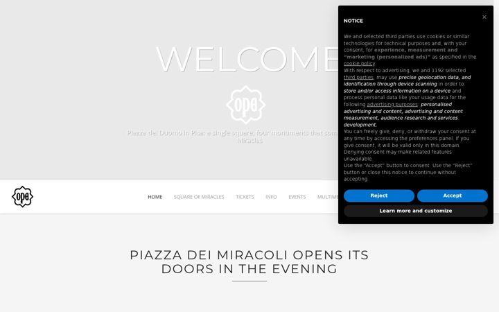Screenshot of opapisa.it
