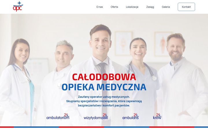 Skärmbild av opc.med.pl