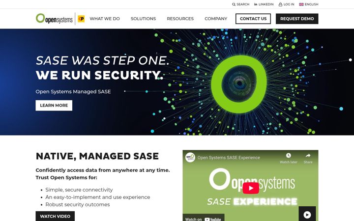 Screenshot of open.ch