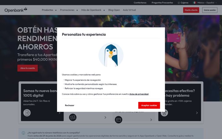Screenshot of openbank.mx