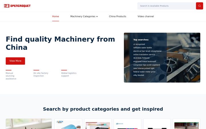 Screenshot of opencroquet.org