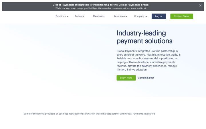 Screenshot of openedgepay.com