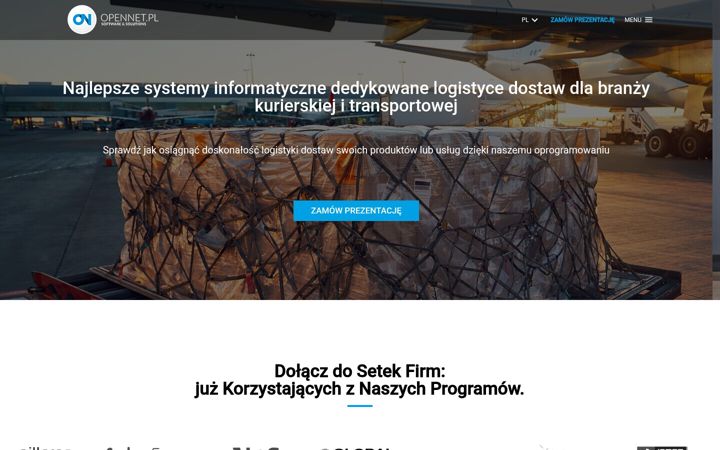 Screenshot of opennet.pl