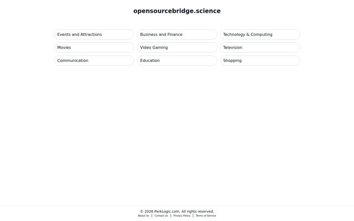 Screenshot of opensourcebridge.science
