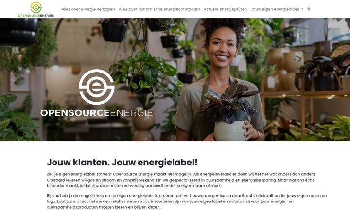 Screenshot of opensourceenergie.nl