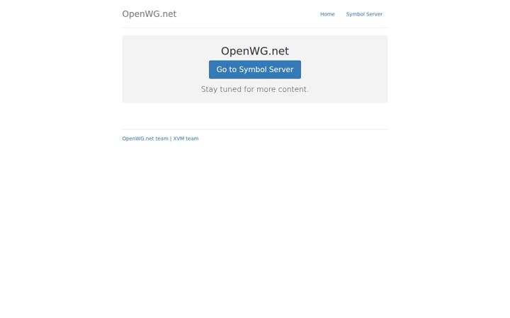 Screenshot von openwg.net
