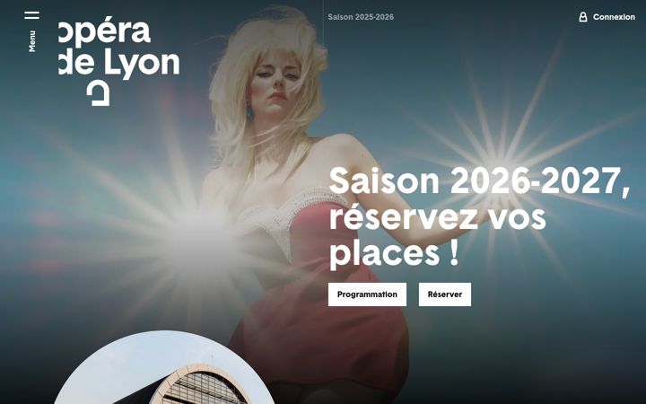 Screenshot of opera-lyon.com