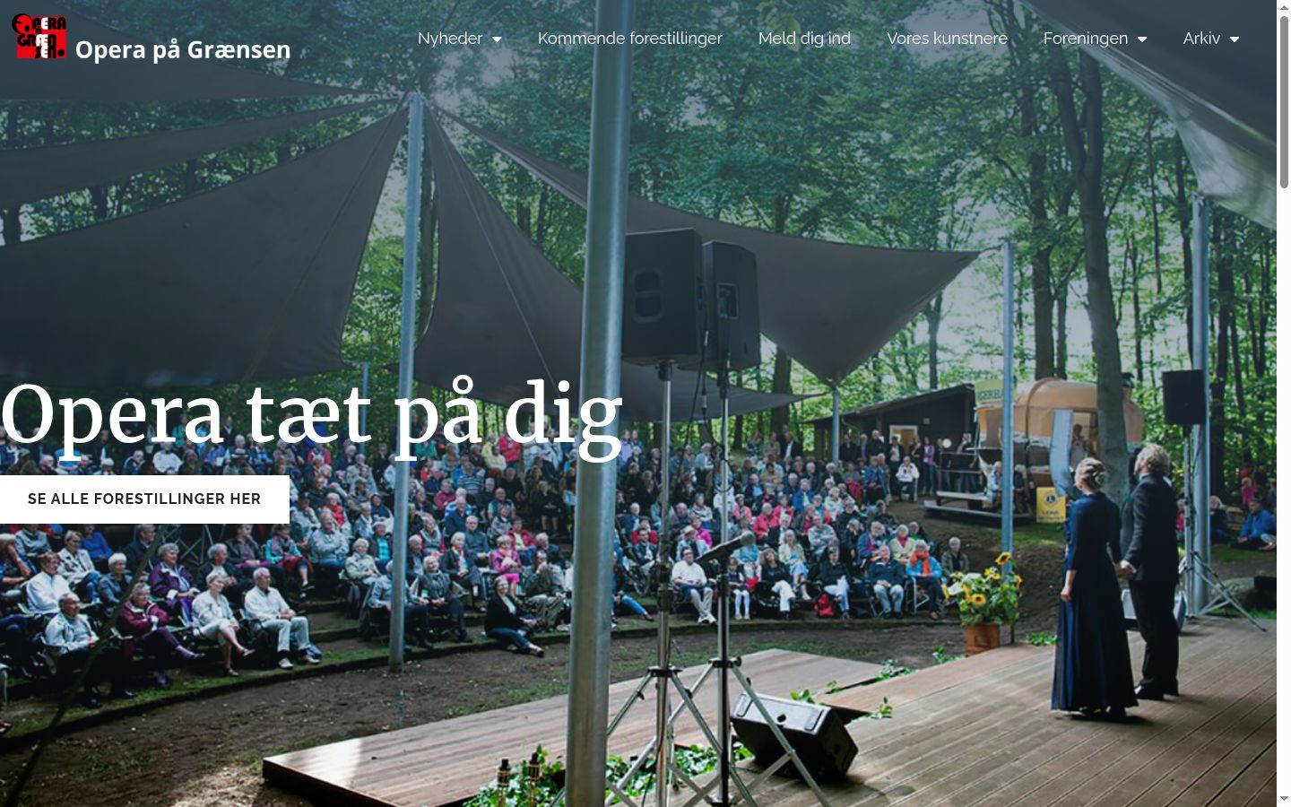 Skjermbilde av samtykkebanneret slik det vises før noen interaksjon