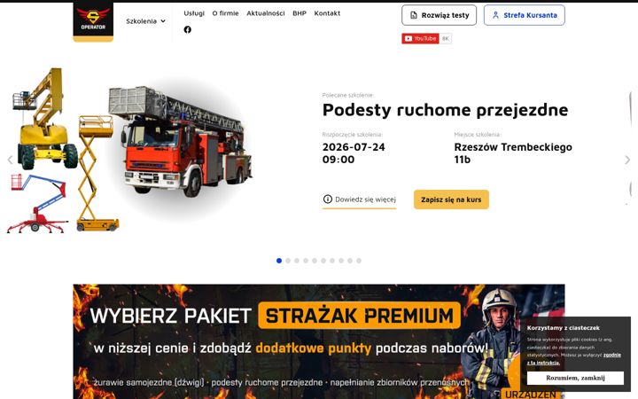 Screenshot ta' operator-osz.pl