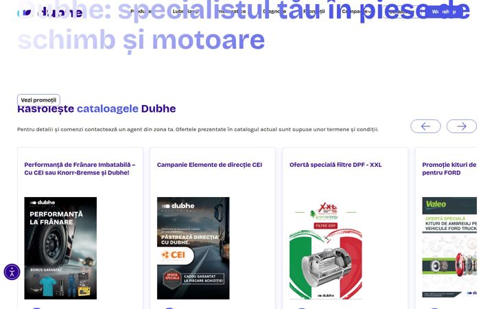 Screenshot van opetlubricants.ro