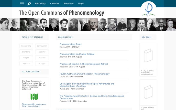 Screenshot of ophen.org