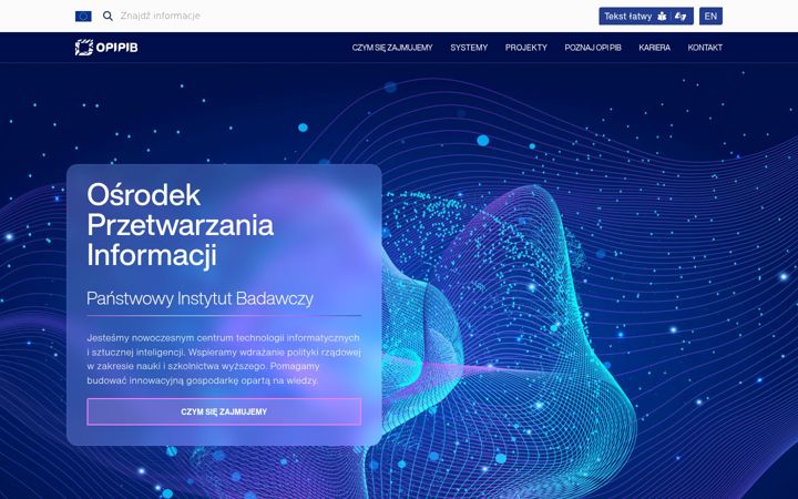 Screenshot of opi.org.pl