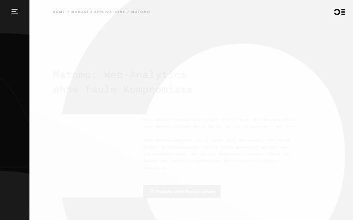 Screenshot of opsone-analytics.ch
