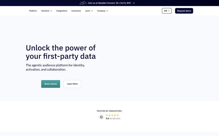 Screenshot του optable.co