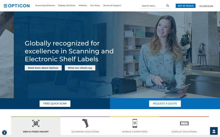Zrzut ekranu opticon.com