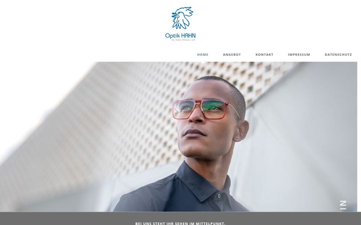 Screenshot of optik-hahn.com