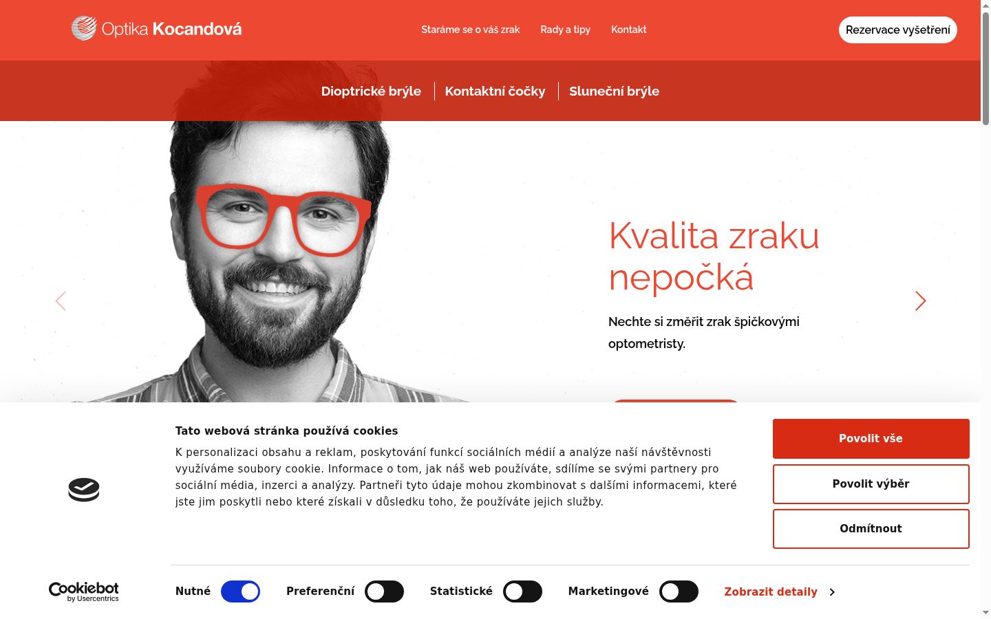 Sutikimo reklamjuostės, rodytos prieš bet kokią sąveiką, ekrano kopija