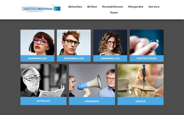 Screenshot ta' optiker-westphal.de
