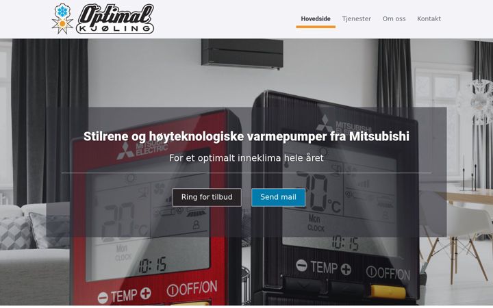 Screenshot of optimalkjoling.no