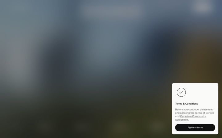 Screenshot of optimism.io