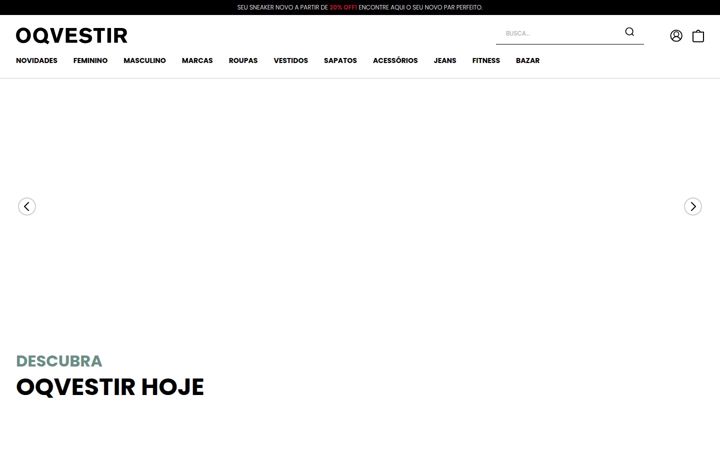 Screenshot of oqvestir.com.br