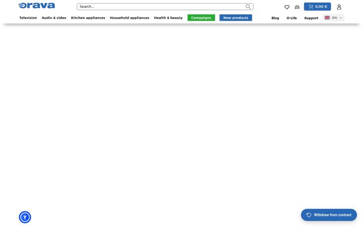 Screenshot of orava.eu