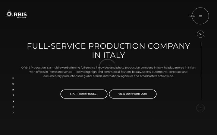 Screenshot of orbispro.it