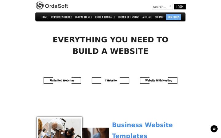 Screenshot of ordasoft.com