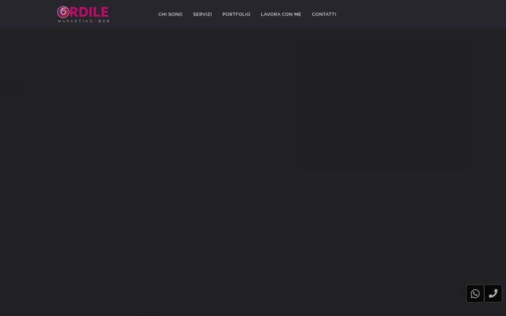 Screenshot of ordilemarketing.it