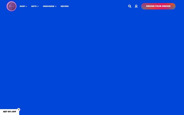 Ekrānuzņēmums no oreo.com