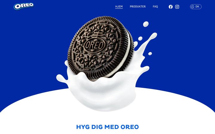 Screenshot of oreo.eu