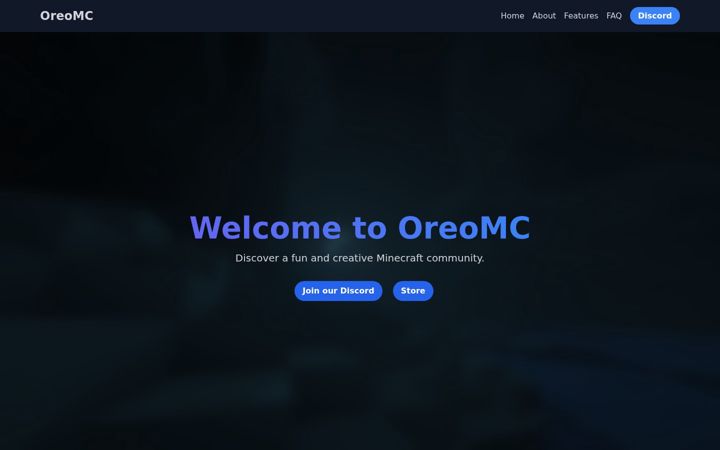 Screenshot of oreo.gg