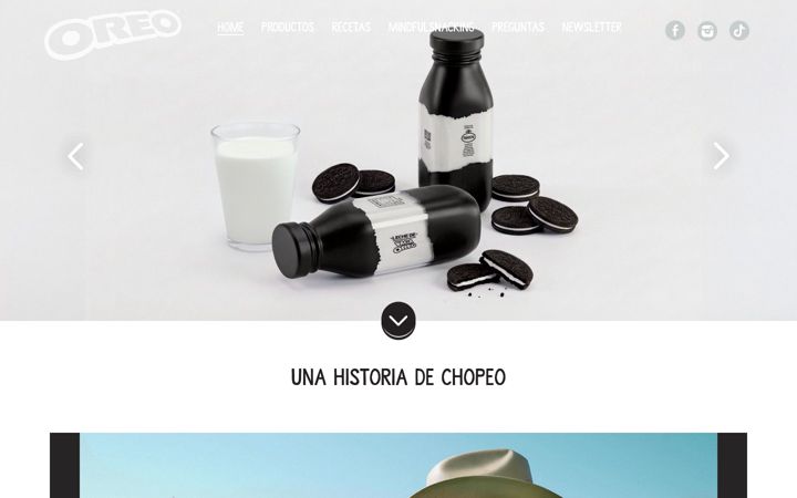 Screenshot of oreo.mx