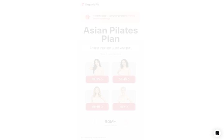 Screenshot of organic-fit-mealplan.com