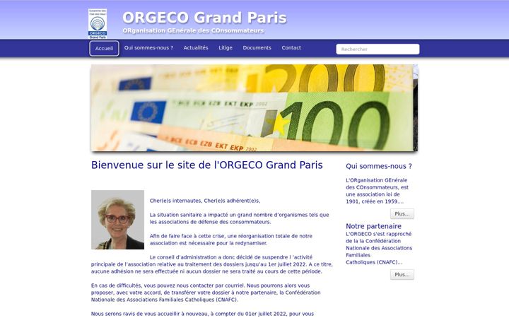 Ekrano kopija orgeco-grandparis.fr