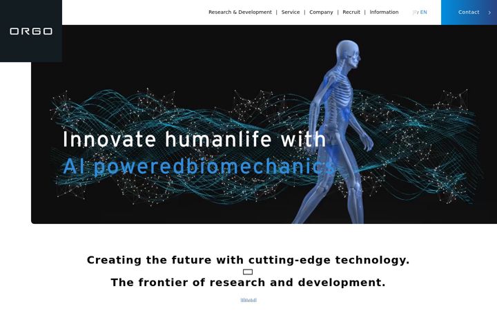 Screenshot of orgo.co.jp