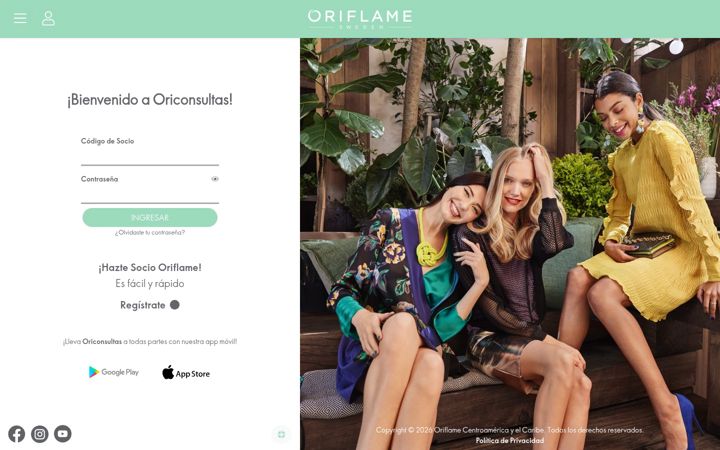 Screenshot of oriconsultas.com