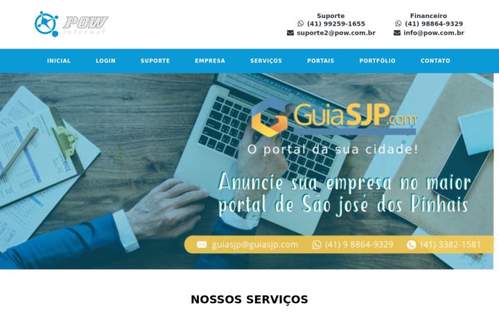 Screenshot stránky orionweb.com.br
