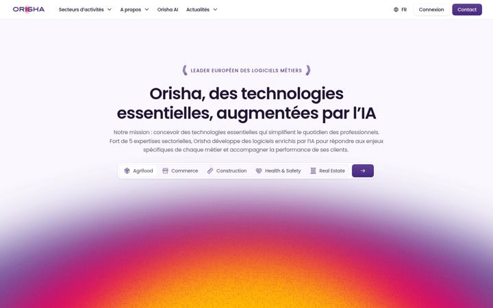 Screenshot of orisha.com