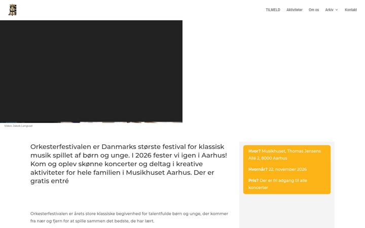 Ekraanipilt saidist orkesterfestivalen.dk
