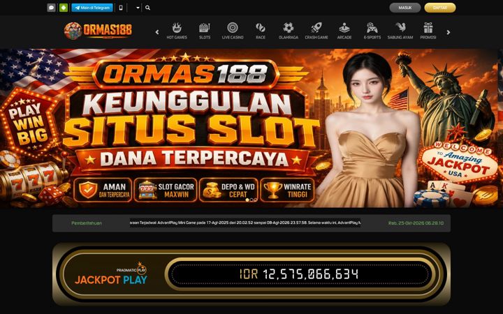 Screenshot of ormas188pwg.com