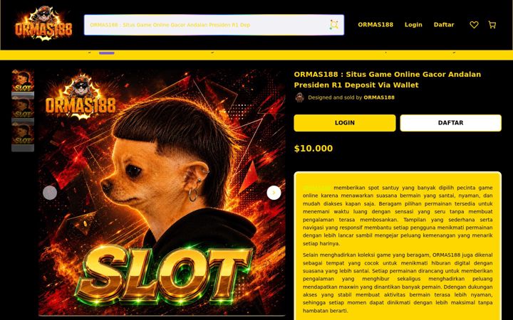 Screenshot of ormas188pwg.online