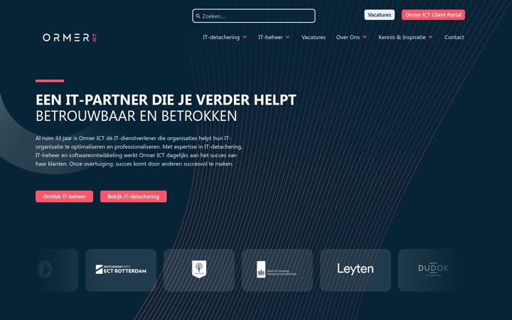 Екранна снимка на ormer.nl
