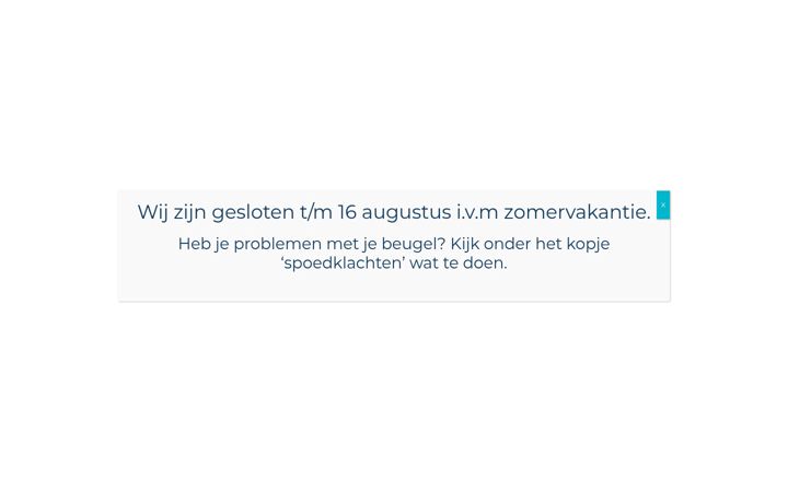 Ekrano kopija orthodontistzwolle.nl