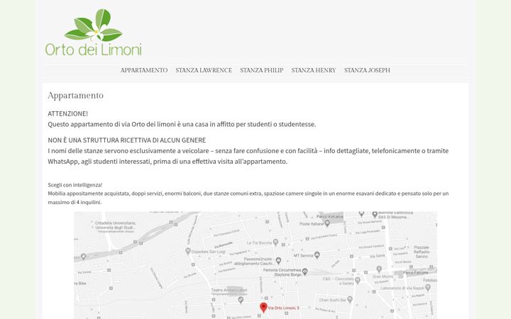 Zrzut ekranu ortodeilimoni.it