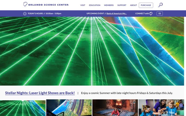Screenshot of osc.org